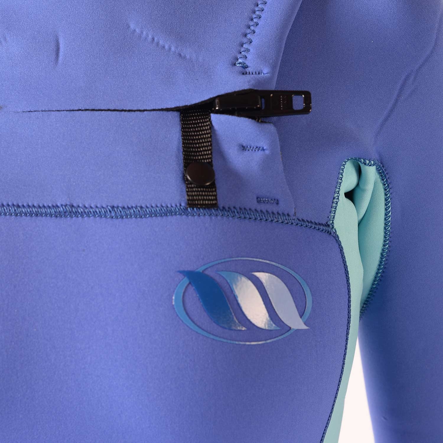 WEST - Combinaison surf femme - Nitro Lady 3/2mm front zip - Aqua