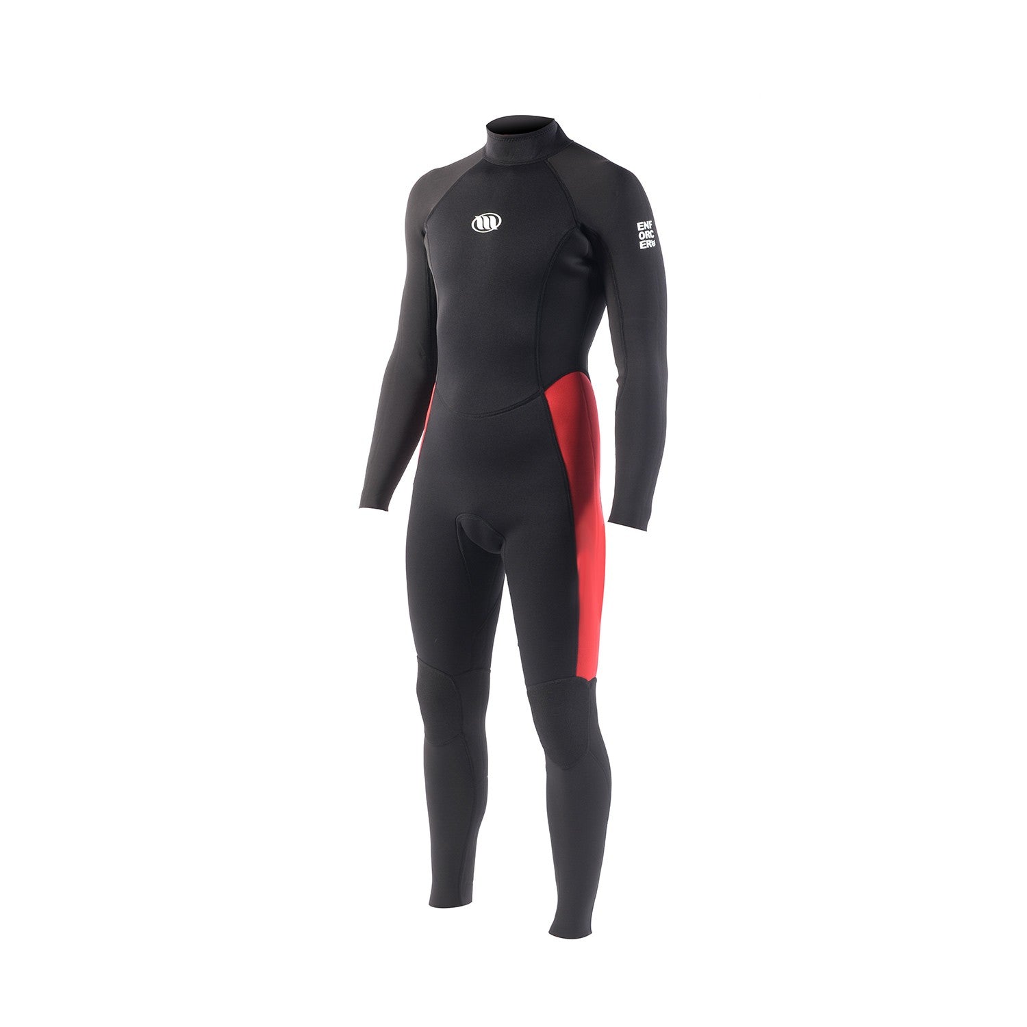WEST - Surf wetsuit - Enforcer-S Back zip 3/2mm - Black / Red