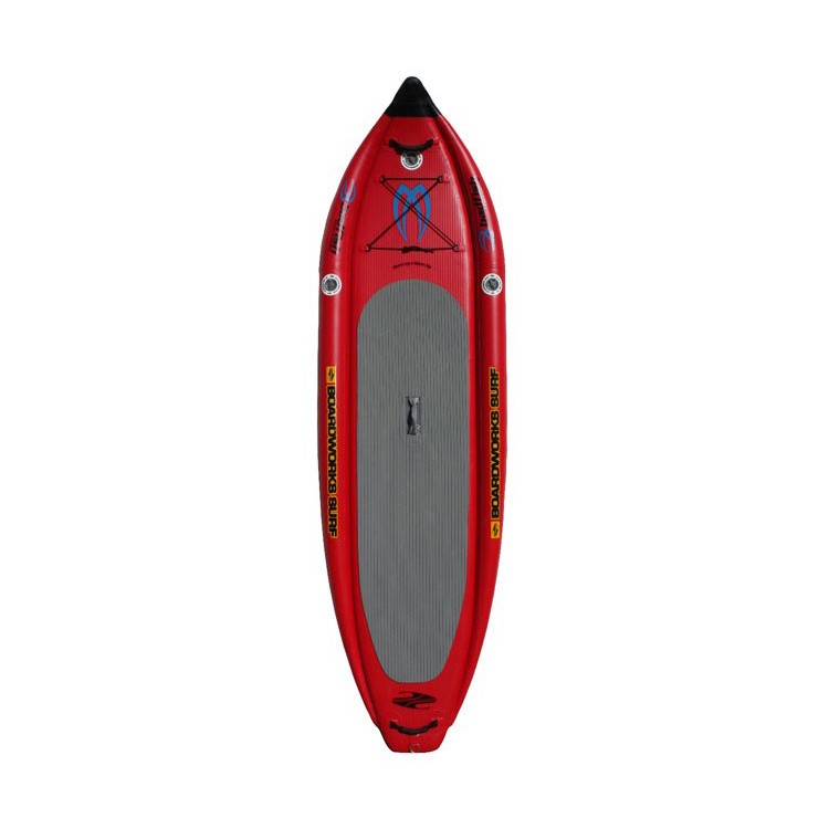 BOARDWORKS - Inflatable Stand Up Paddle - Badfish MCIT 9' - Red