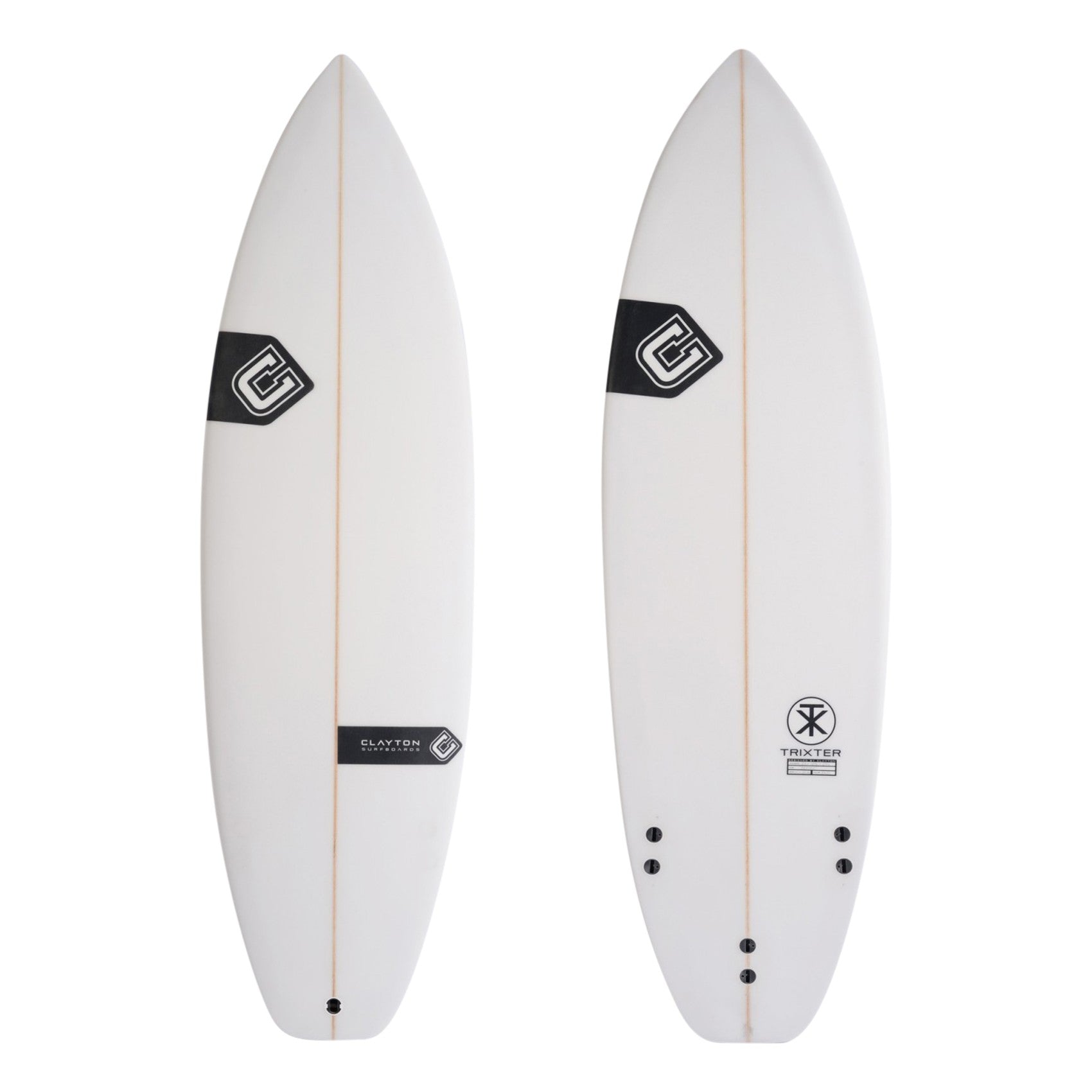 Tablas de surf CLAYTON - Trickster (PU) Fcs - 5'6