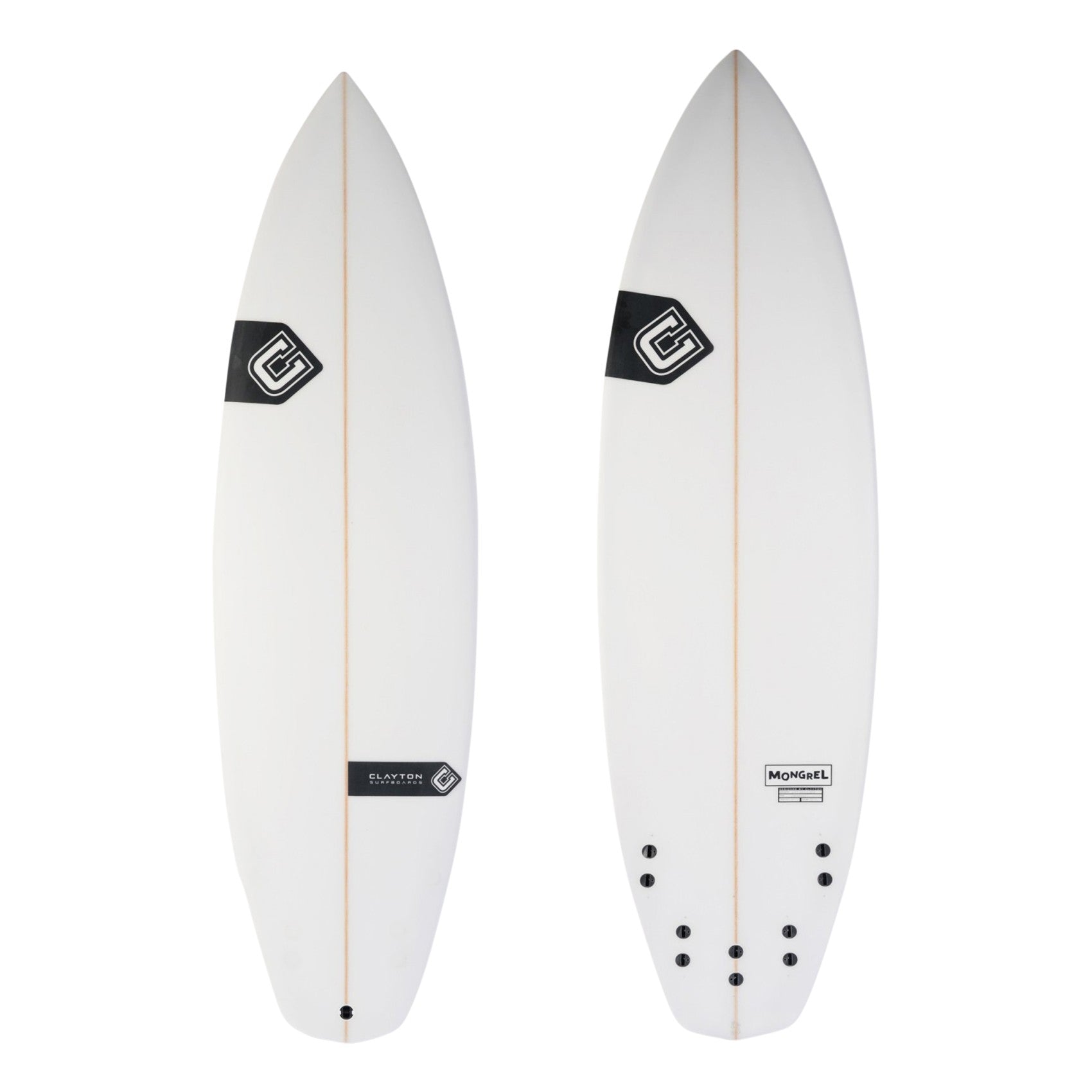 CLAYTON Surfboards - Mongrel (5 fins) (PU)