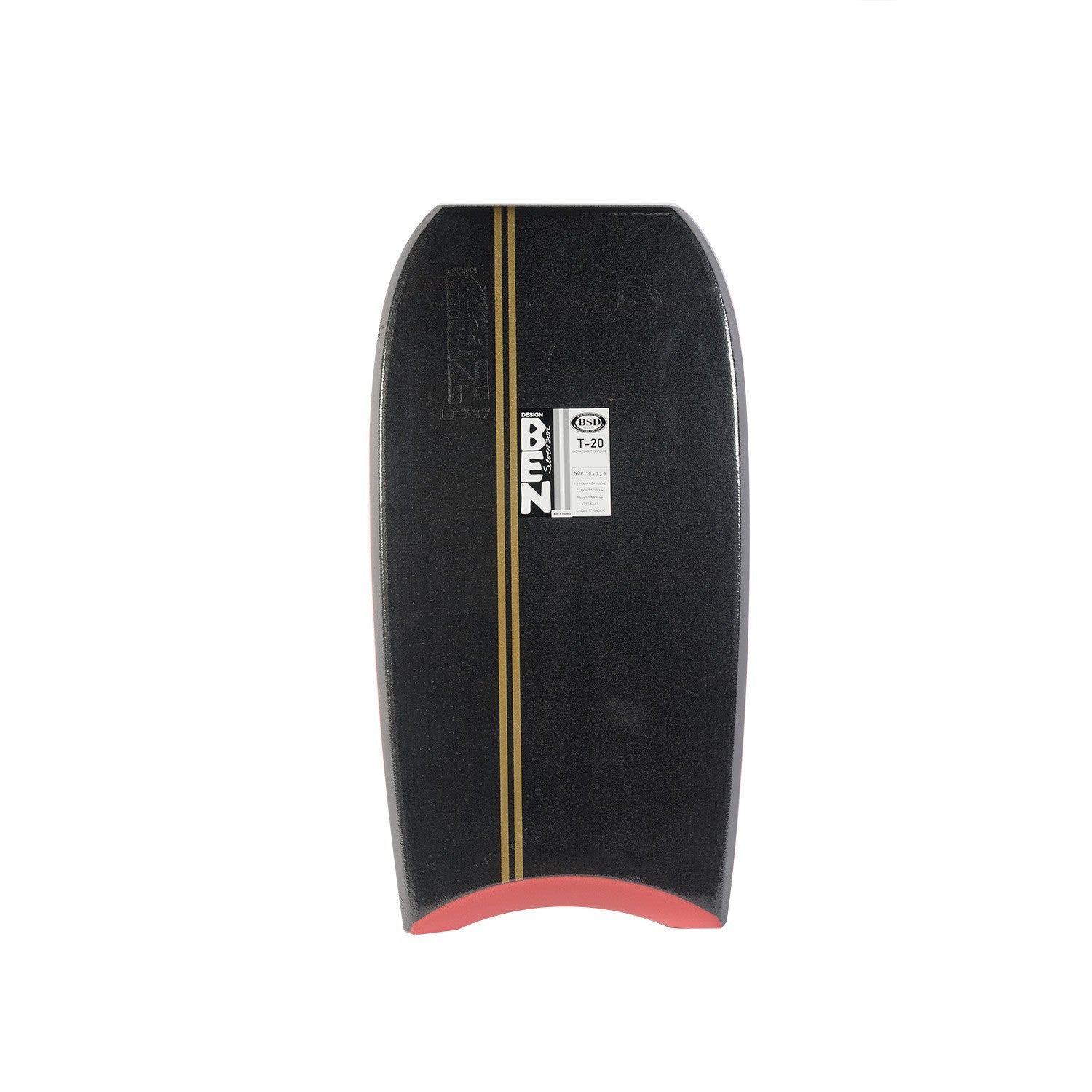 BSD Bodyboard - T20 - Black / Black