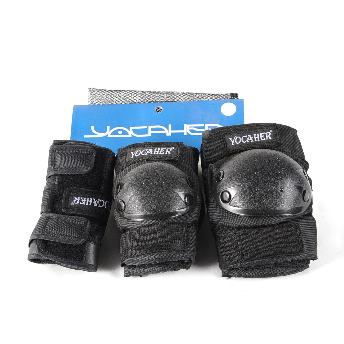 YOCAHER Skateboard Protections (complete pack 6 pieces)