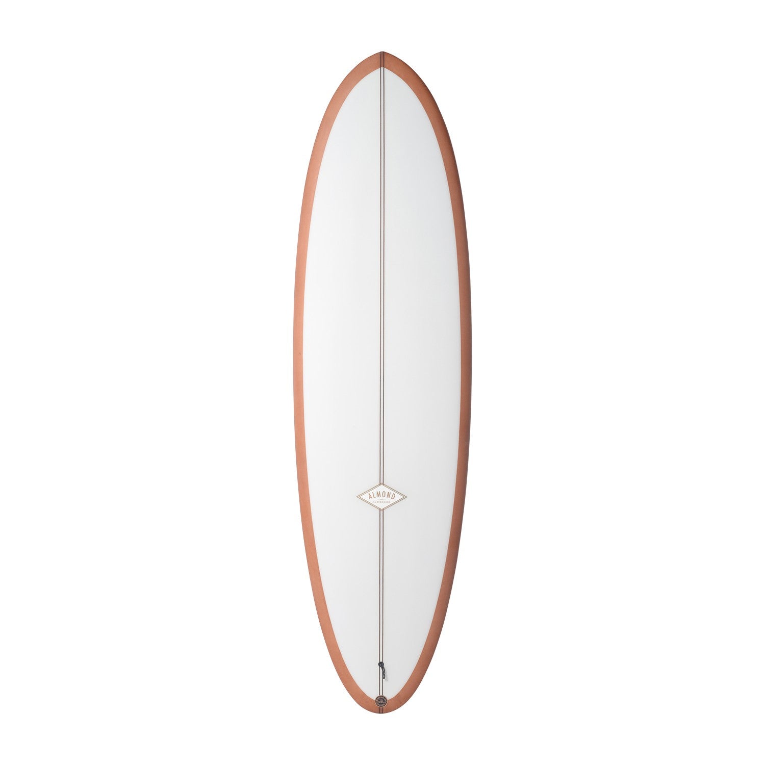 Tablas de surf ALMOND - Pleasant Pheasant 6'6 (PU) - Transparente / Bronceado