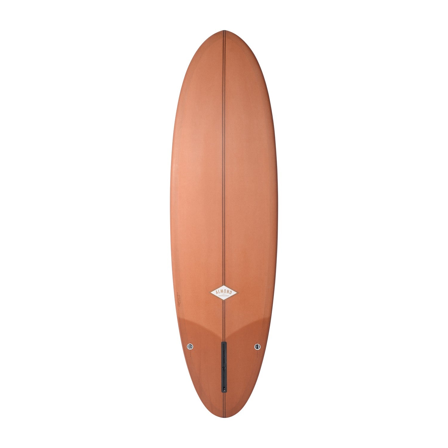 Tablas de surf ALMOND - Pleasant Pheasant 6'6 (PU) - Transparente / Bronceado