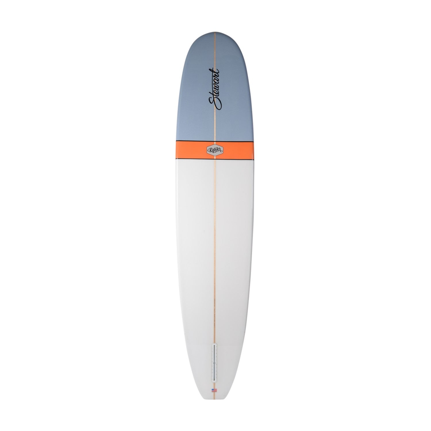 Tablas de surf STEWART - Ripster 9' (PU) - Azul / Naranja
