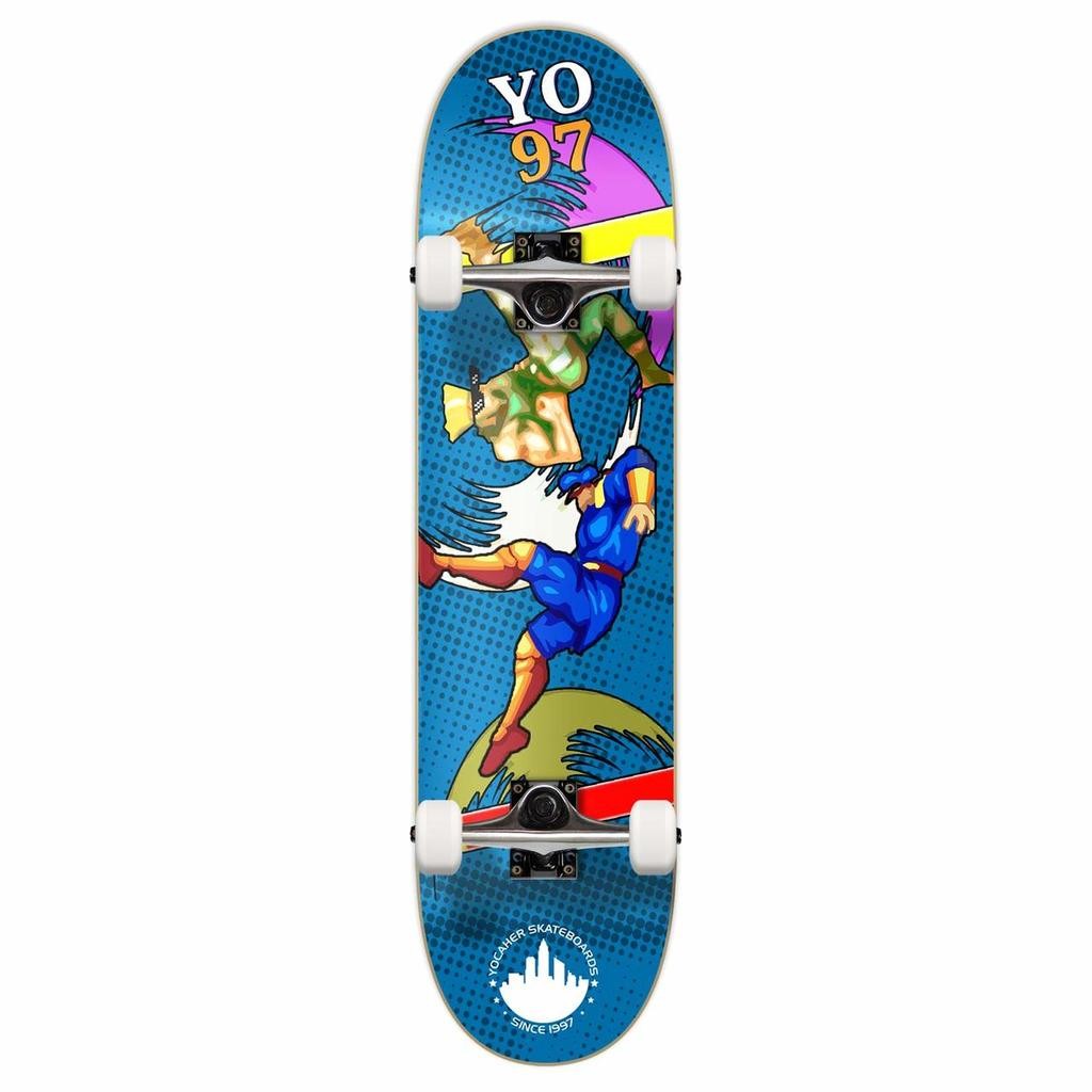YOCAHER Brawler - Street Skateboard - Complete Deck