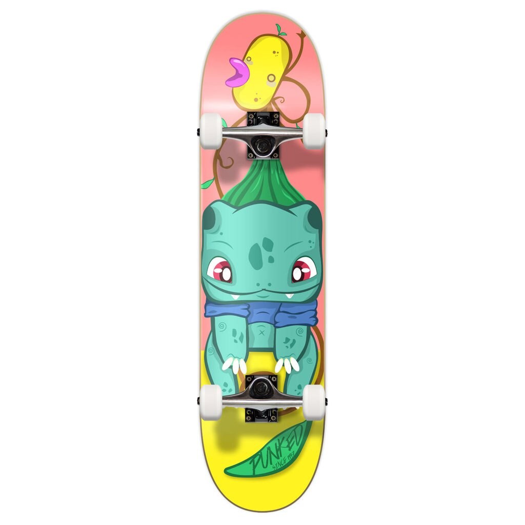 YOCAHER Bulbi - Street Skateboard - Complete Board