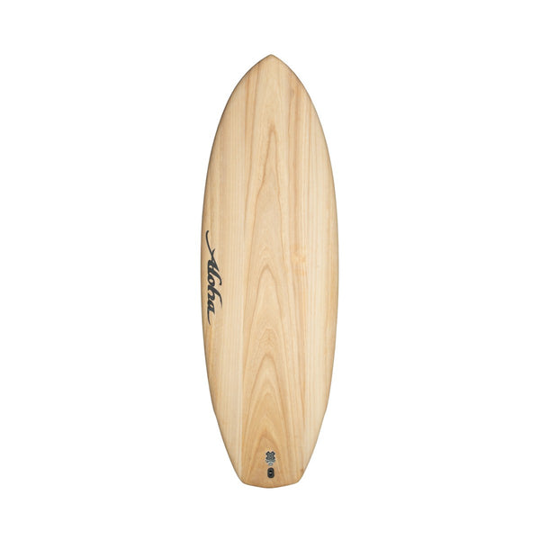 Aloha surfboard black panda ecoskin 5’6” 5'6 ALOHA BLACK PANDA ECOSKIN CLEAR 21 X 2 5/8 X 34.16L FCS