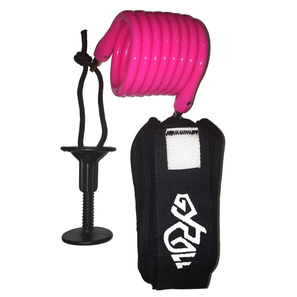 GYROLL - Correa de bíceps de brazo variable para bodyboard - Rosa