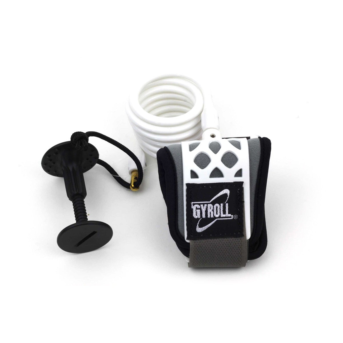 GYROLL - Correa de muñeca para bodyboard - Blanco