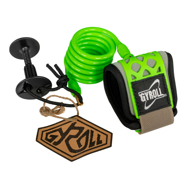 Bodyboard Wrist Leash GYROLL Wrist Leash - Lime