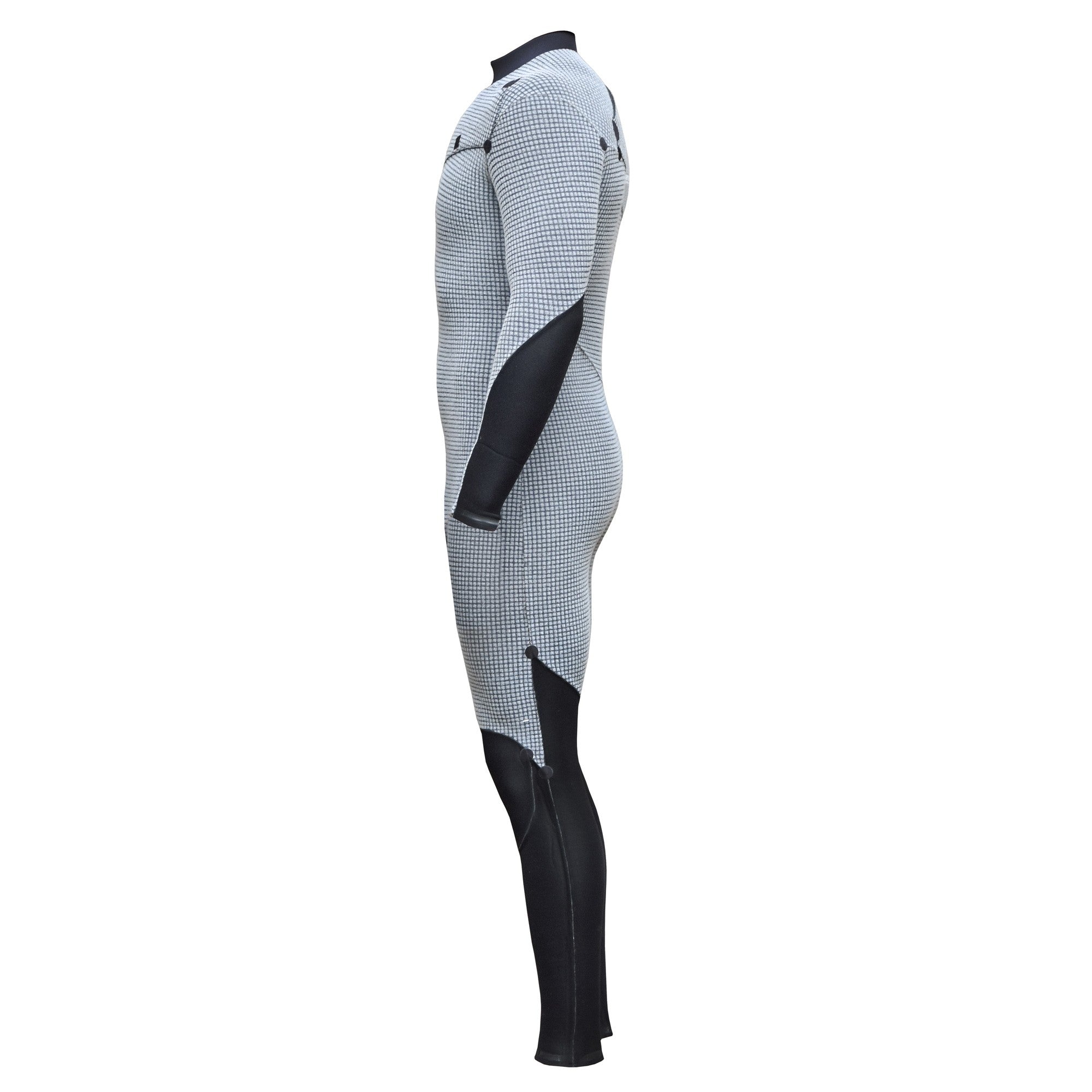 GYROLL - Combinaison 4/3mm Shield Zipperless - Silver