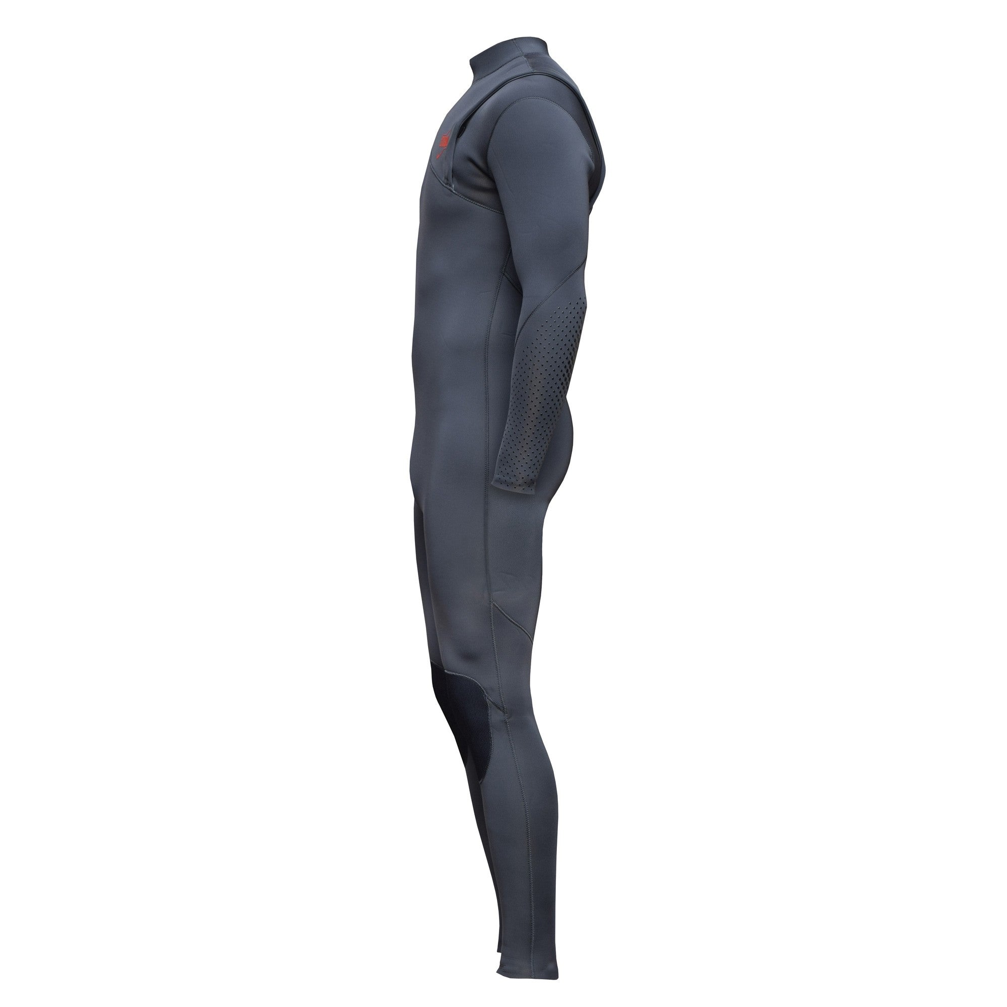 GYROLL - Combinaison 3/2mm Primus Zipperless - Graphite / Red