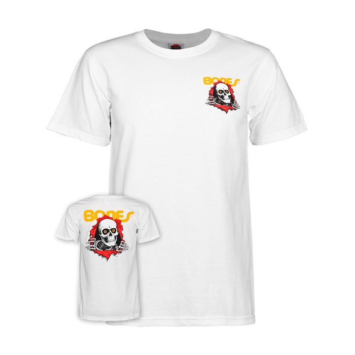 Camiseta Bones - Camiseta Ripper - Blanco