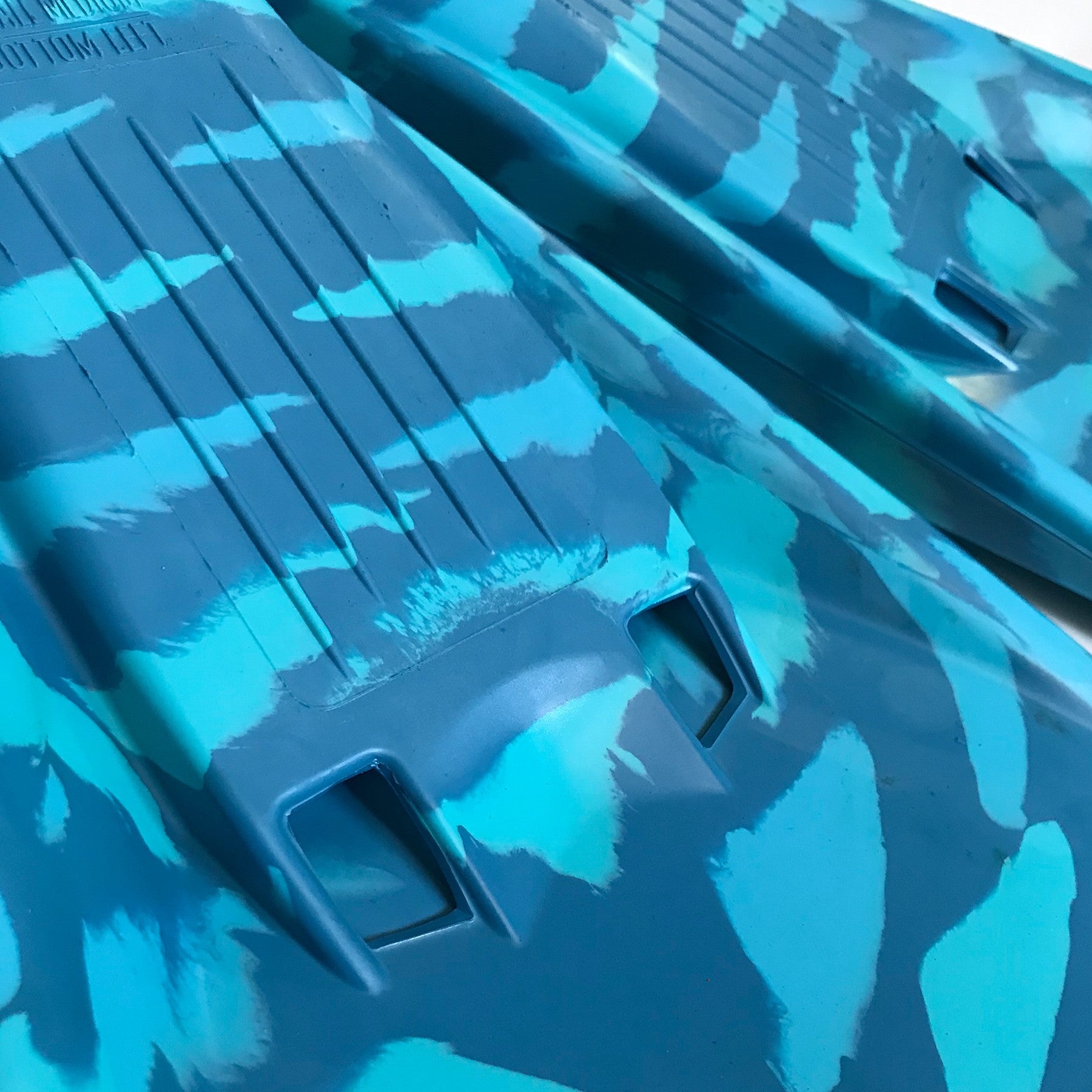 RIP SF300 Fins - Bodysurf and Bodyboard Fins - Blue Clouds