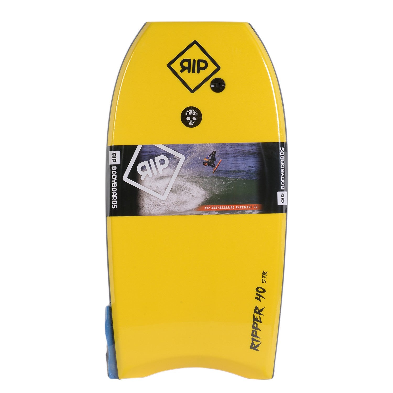 RIP Bodyboard - Ripper avec leash (EPS) - Yellow / Orange