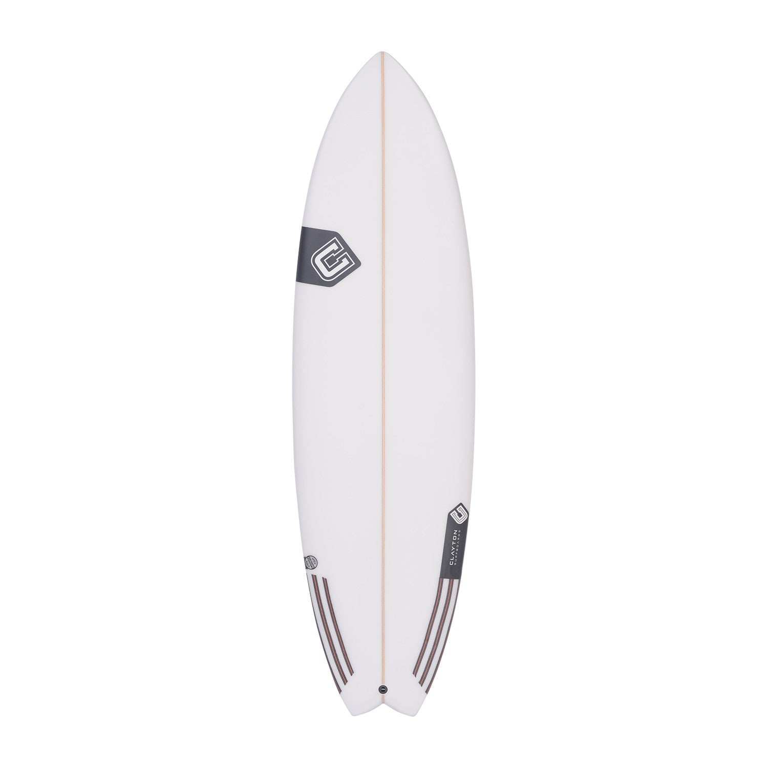 Tablas de surf CLAYTON - Futuros Makoi Fish (PU) - 6'0