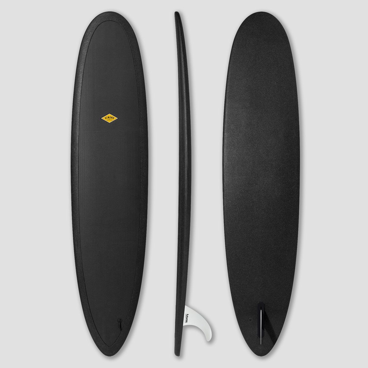 ALMOND Surfboards - R-Series Joy 8' - Black