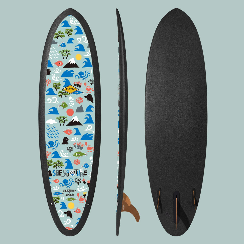 ALMOND Surfboards - R-Series 6'4 - Huck