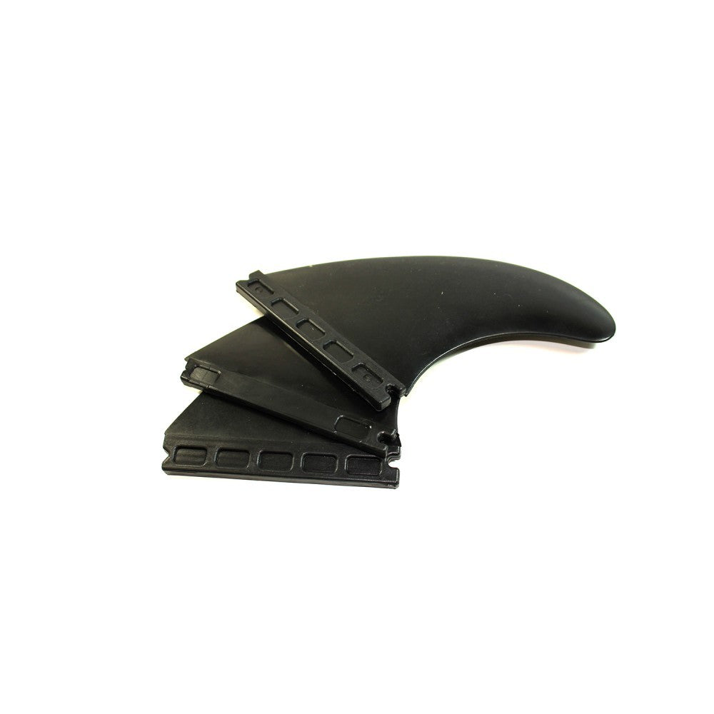 SURF SYSTEM - Set of 3 Futures fins - Black