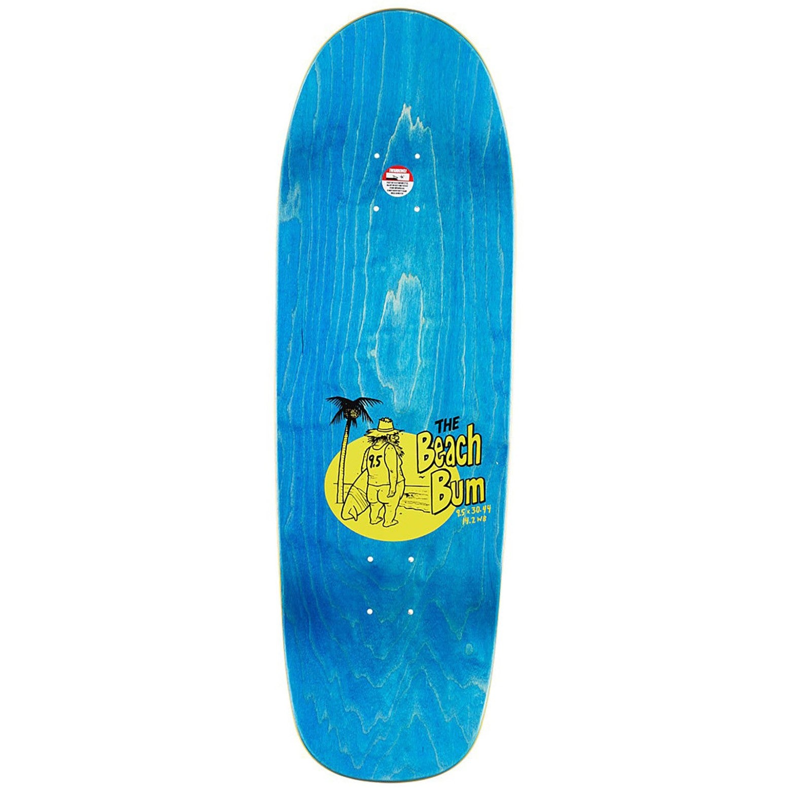 Anti Hero - Eagle Beach Bum 9.55 inch - Yellow