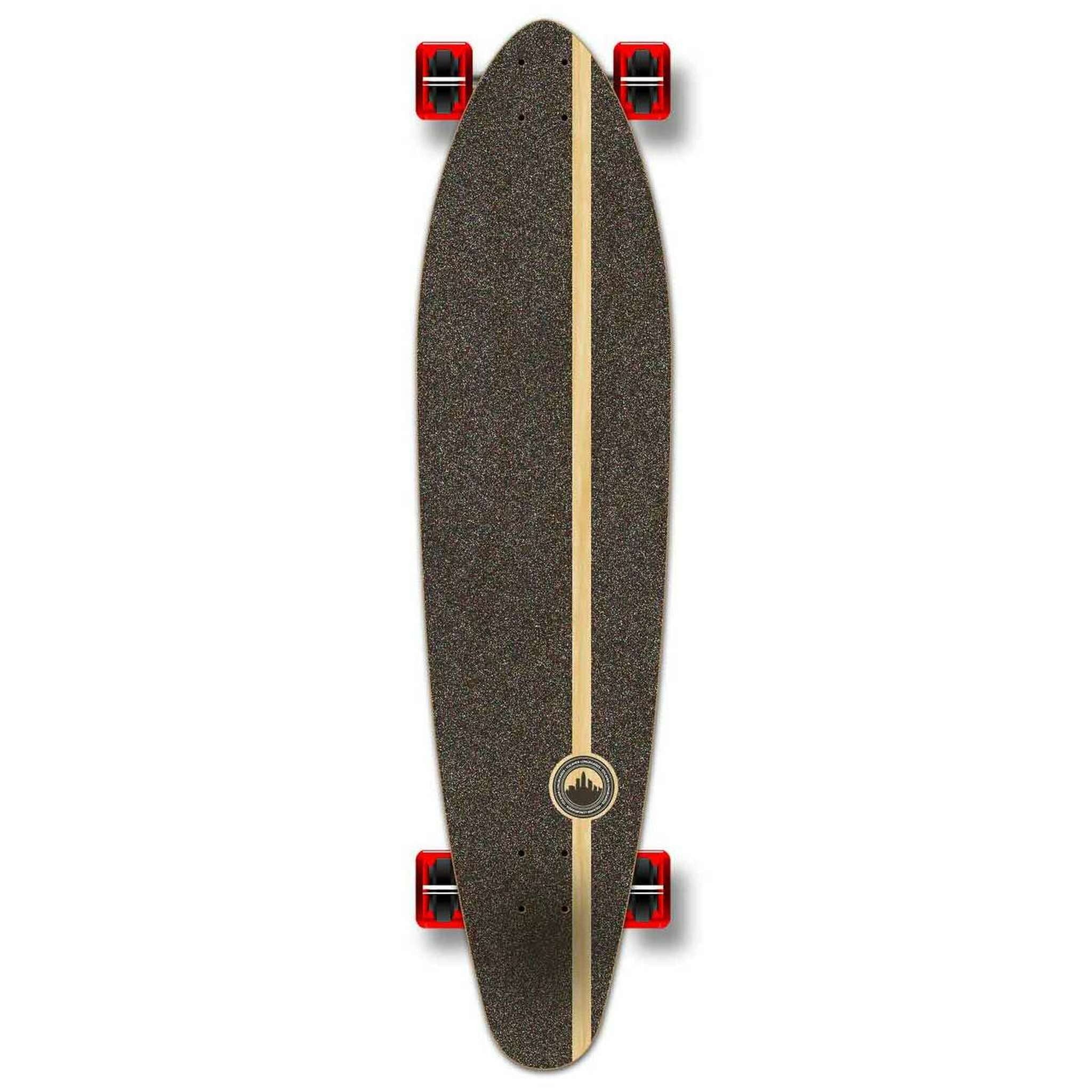 YOCAHER - Longboard Patriot Kicktail - Tabla completa