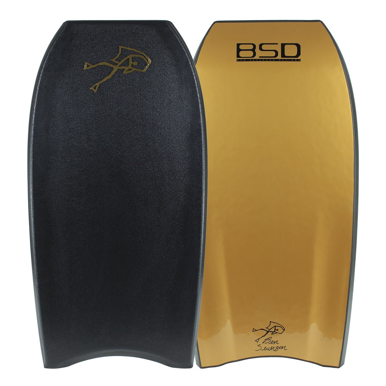 BSD Bodyboard - Retro T30 - Black / Gold - 43
