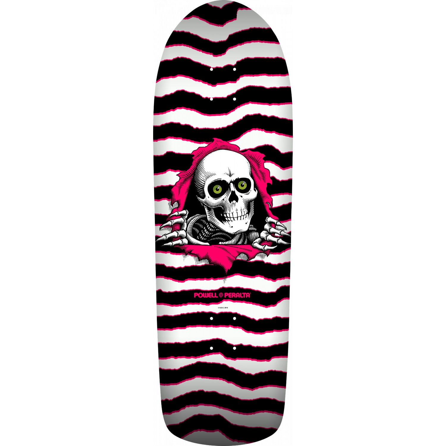 Powell Peralta - OS Ripper Deck - White / Pink