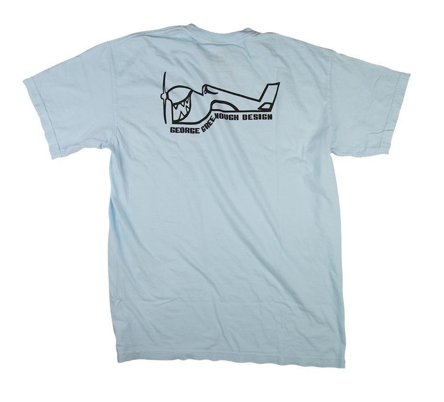 True Ames - Camiseta Greenough - Azul cielo