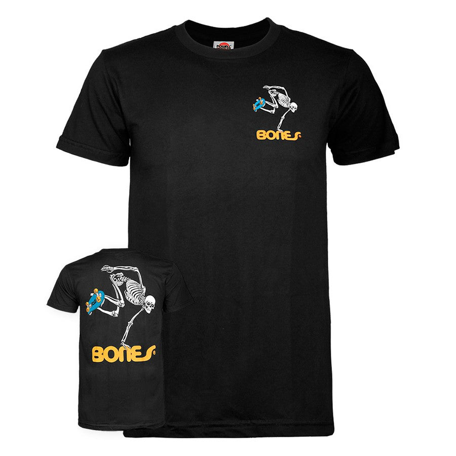 Bones Tshirt - Skeleton Tee - Black