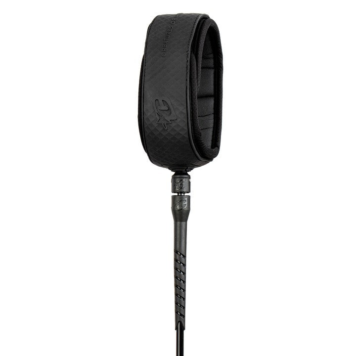 CREATURES - Reliance Longboard Leash 10 Knee - Negro / Negro