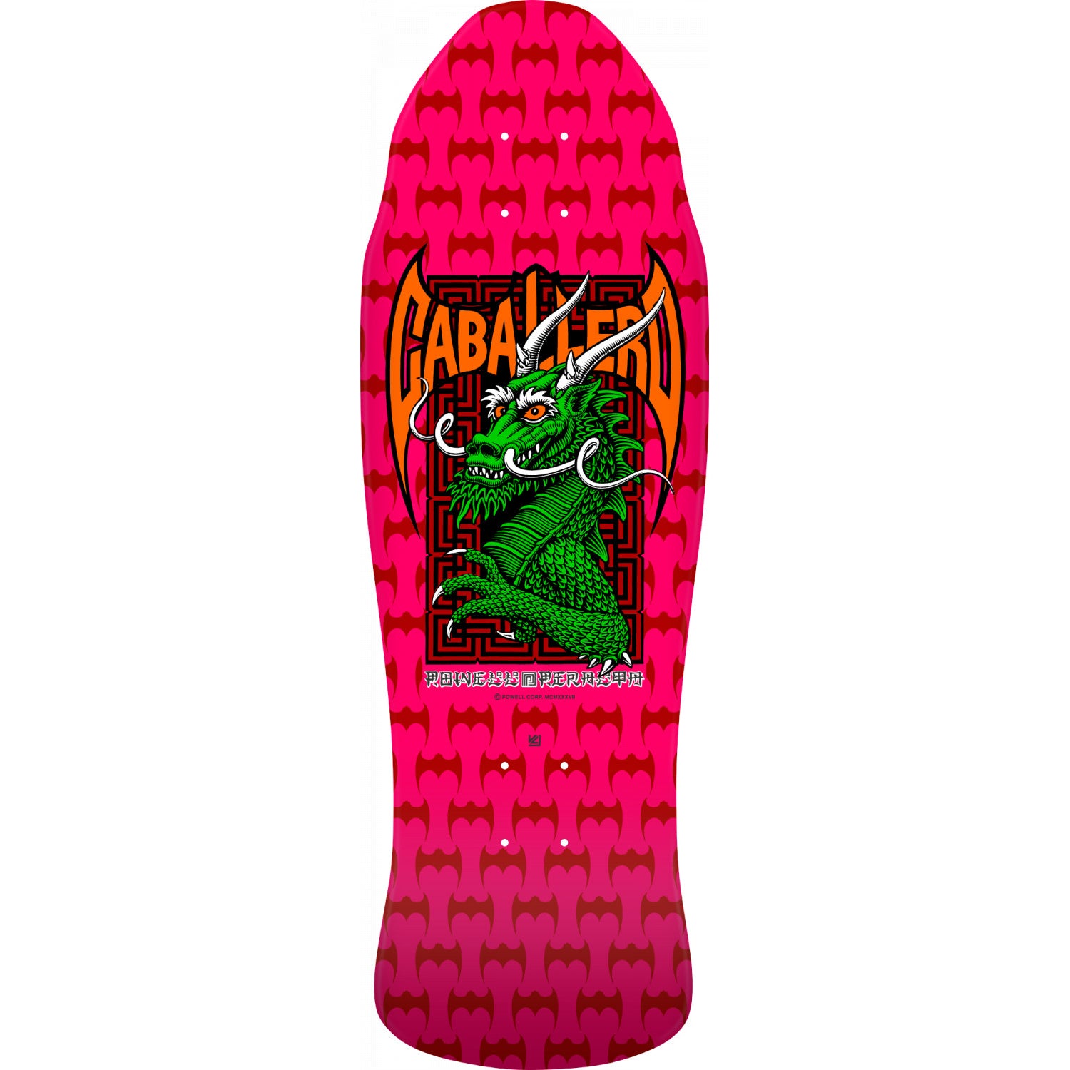 Powell Peralta - Cab Street Dragon Deck - Pink