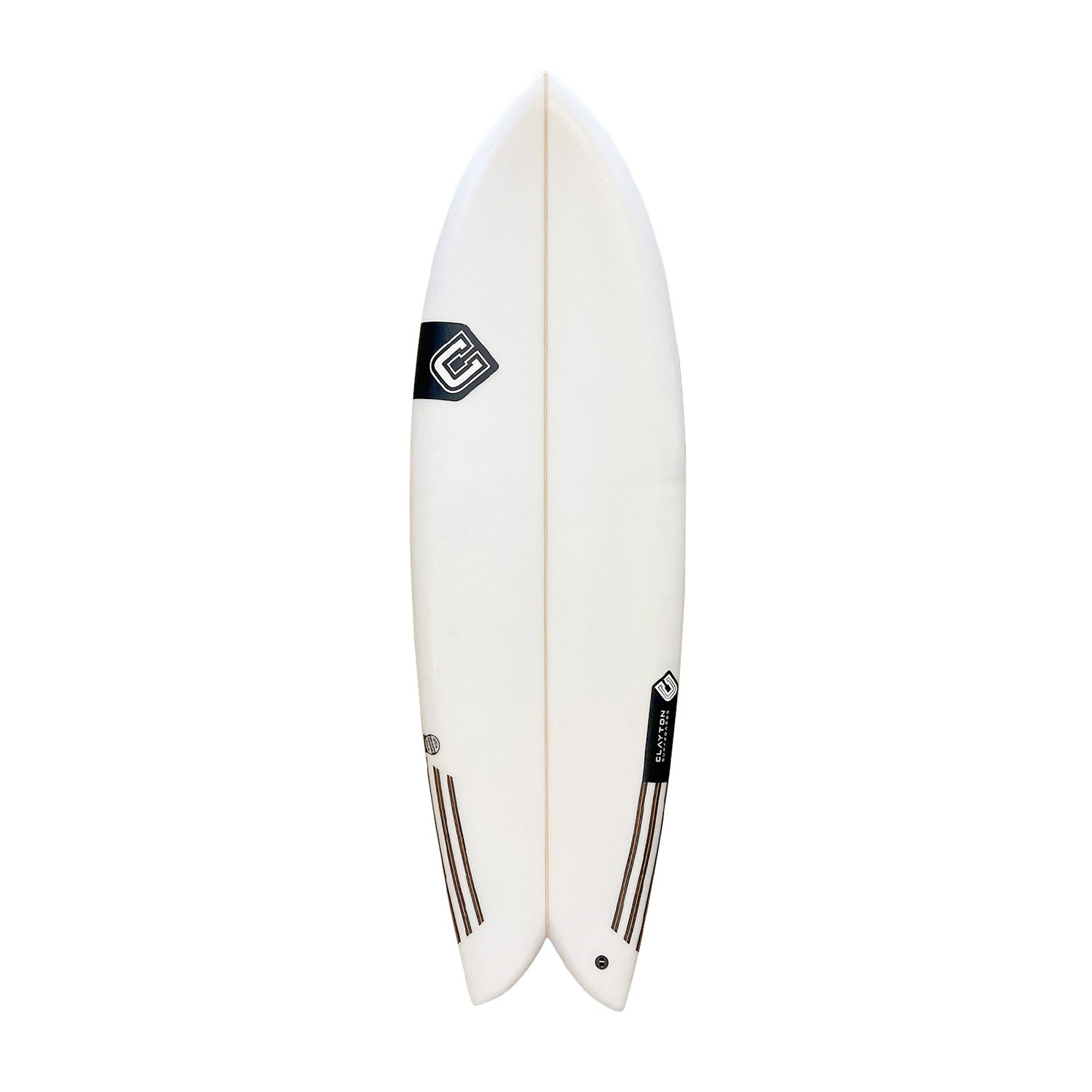CLAYTON Surfboards - Retro Fish (PU) - 5'6