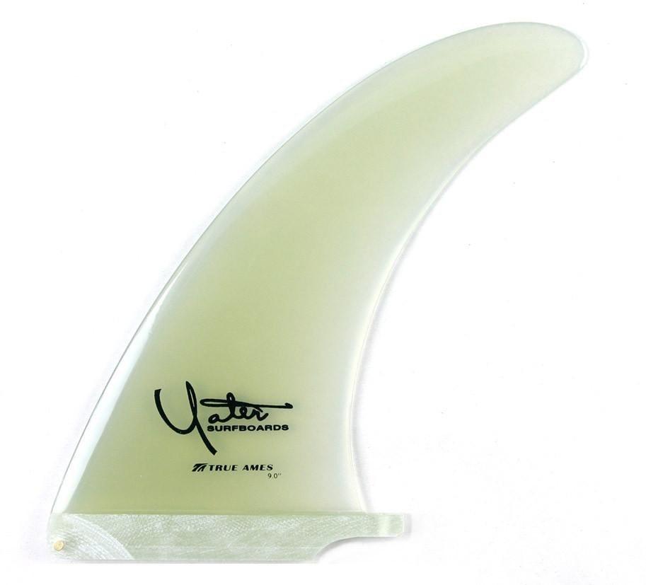 TRUE AMES Yater Classic 9.0 Fin - Clear