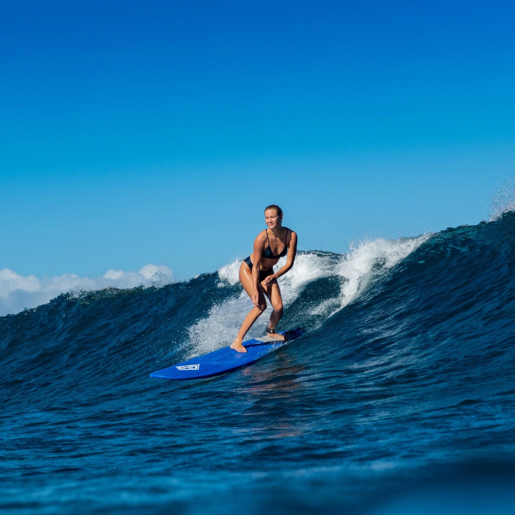 CBC - Planche de Surf en Mousse Scott Burke - Softboard 8'0 - Navy Blue