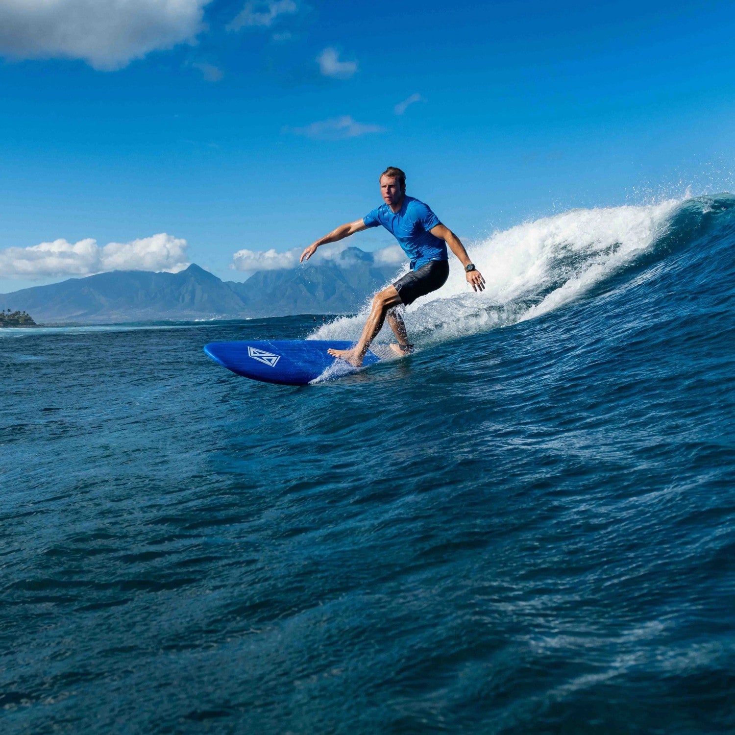 CBC - Scott Burke Foam Surfboard - Softboard 8'0 - Navy Blue