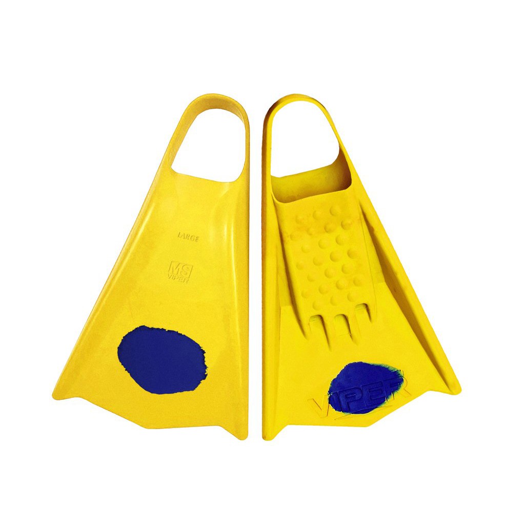 MS VIPER - Bodyboard Fins - Yellow / Blue