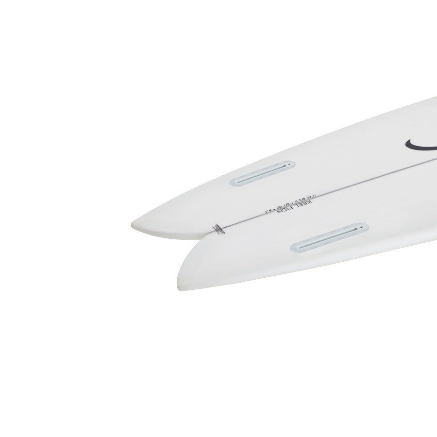 Tablas de surf Aloha - Keel Twin PU Clear - 5'8 - Futuros