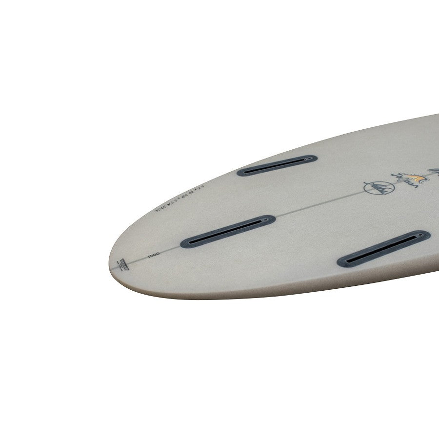 ALOHA Surfboards x Jalaan Peanut 6'6 (PU) Ash Grey - Futures