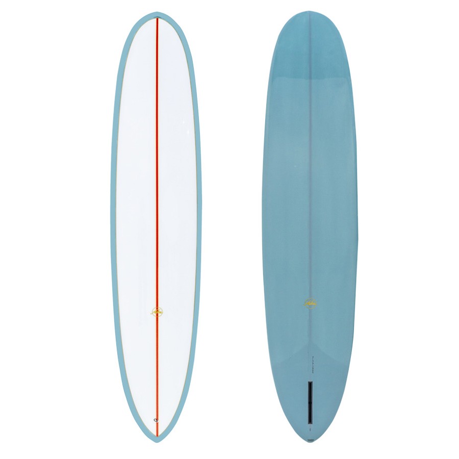 ALOHA Surfboards - Pintail Noserider  9'1 - PU / PVCP - Blue