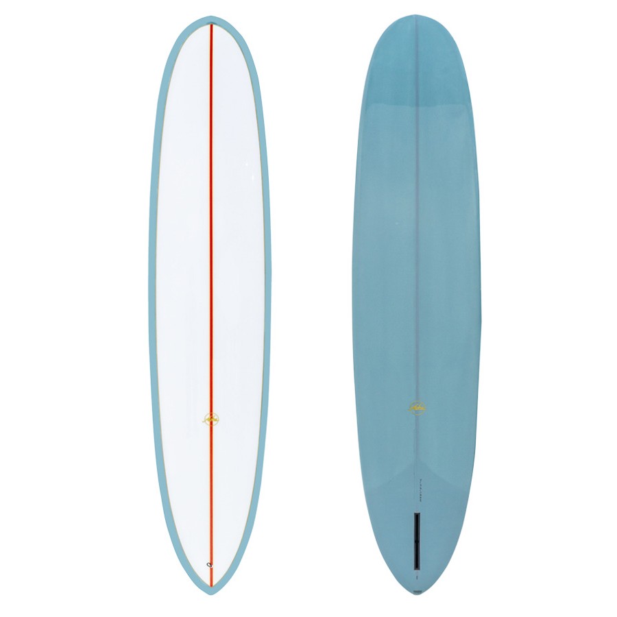 ALOHA Surfboards - Pintail Noserider  9'1 - PU / PVCP - Blue