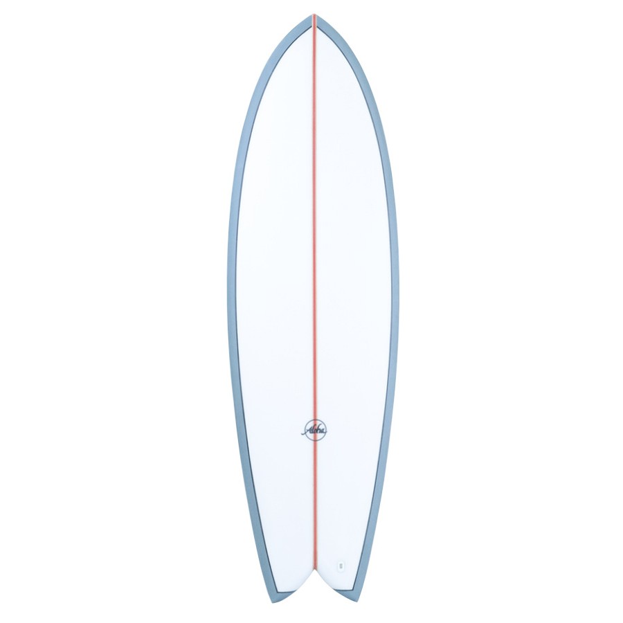 Tablas de surf Aloha - Keel Twin PU PVCP Azul - 5'8 - Futures