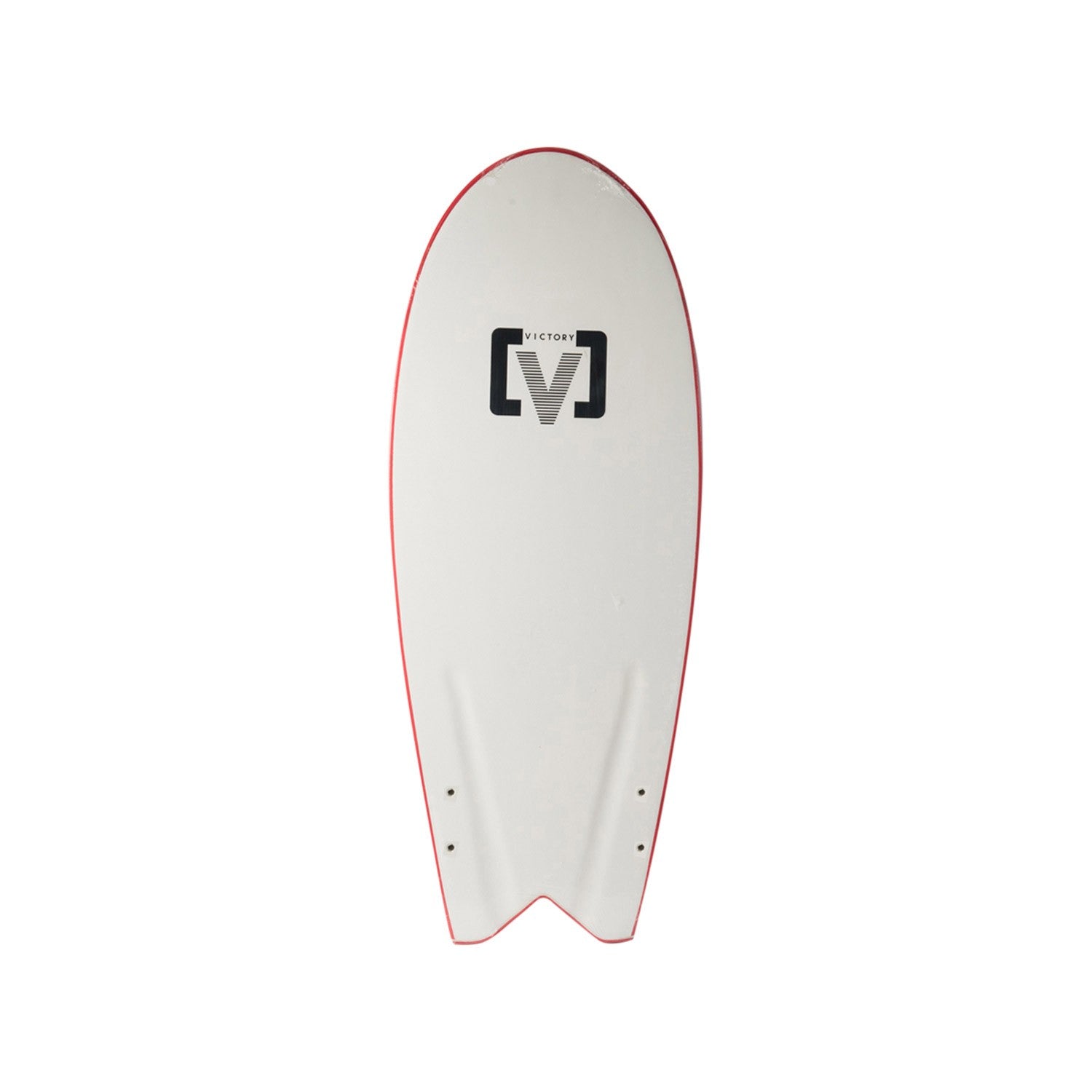 VICTORY - EPS Softboard - Foam Surfboard - Torpedo 4'7 - Red 