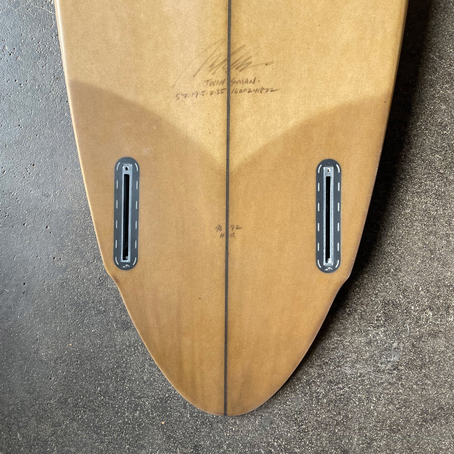 Tablas de surf ALBUM - Twinsman Pin 5'7 (PU) - Tinte