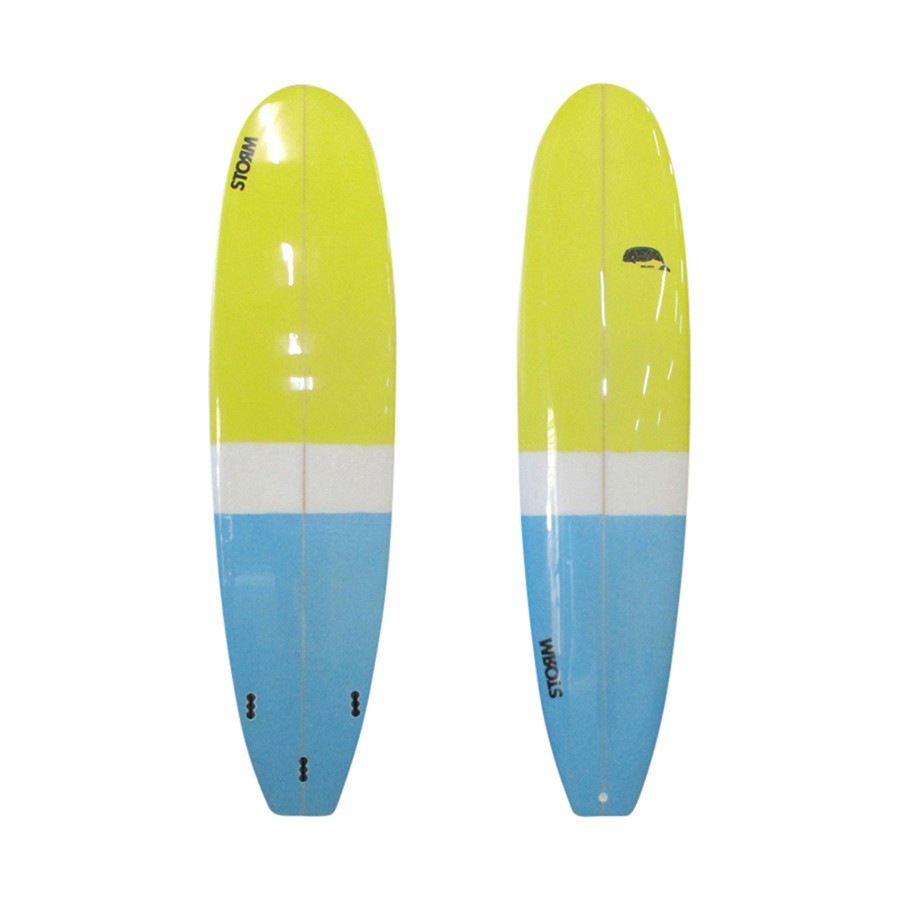Tabla de surf STORM - Mini Malibu - 6'8 - Diseño Beluga
