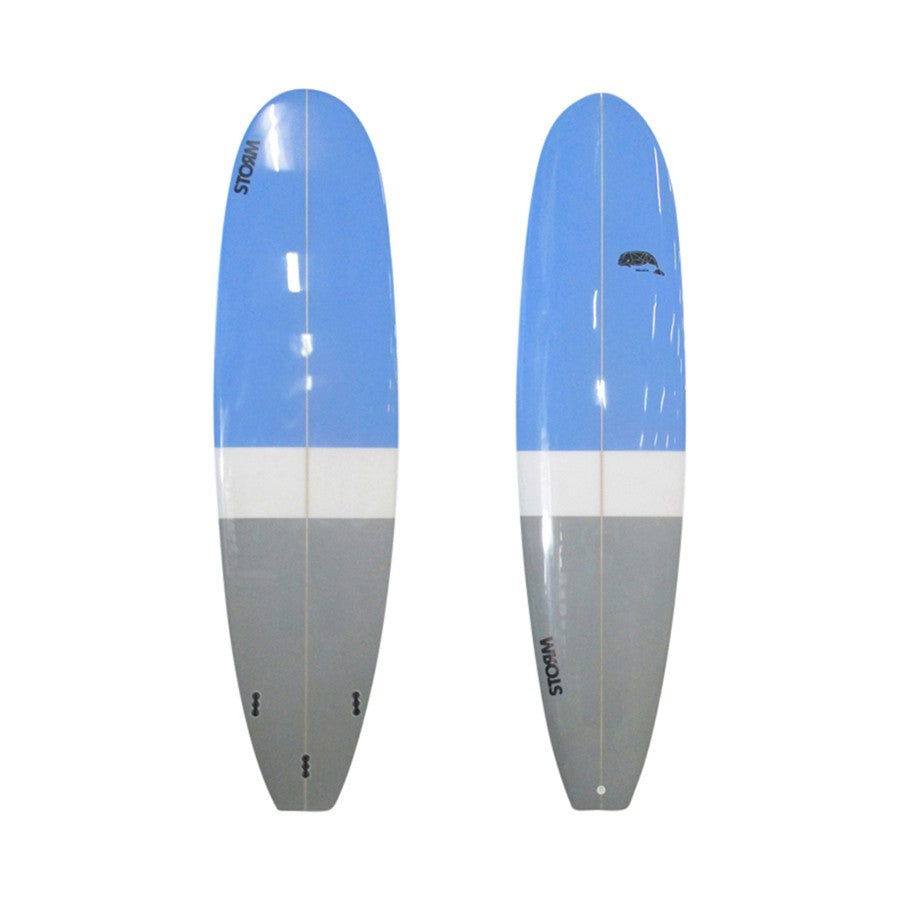 STORM Surfboard - Mini Malibu - 6'8 - Beluga LB22