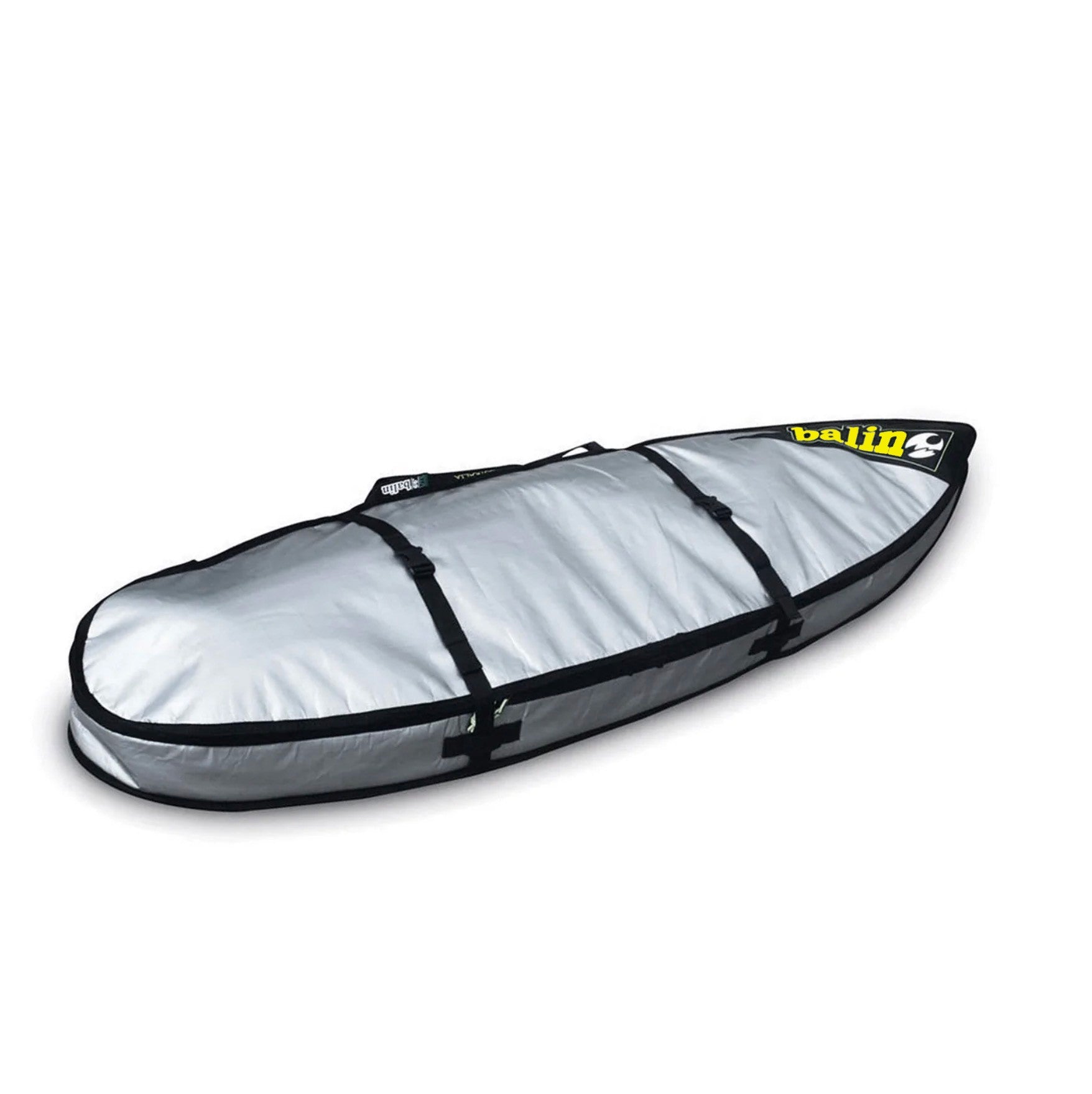 BALIN - Double housse de surf 2 planches - UTE - Shortboard 10mm - Yellow