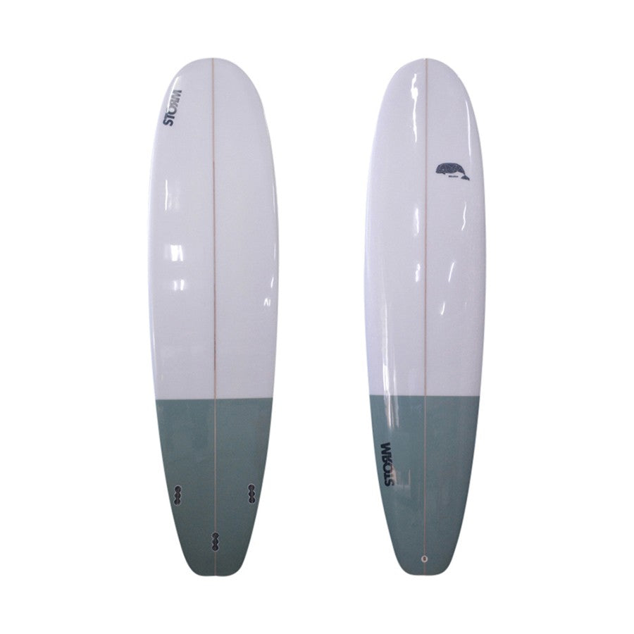 STORM Surfboard - Mini Malibu - 7'4 - Beluga LB25