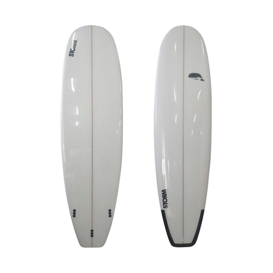 Tabla de surf STORM - Mini Malibu - 7'4 - Beluga D13